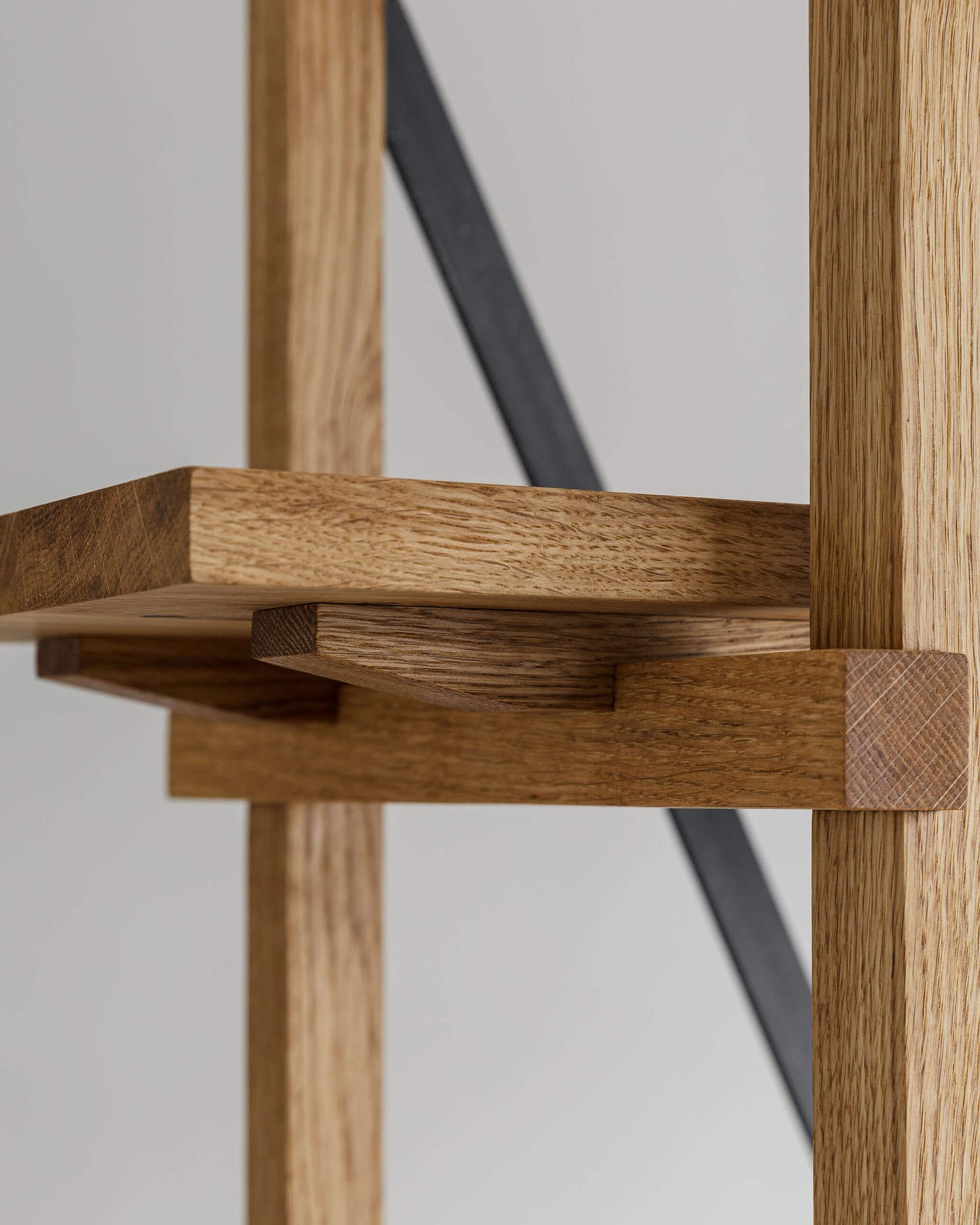 'Stockwood' Solid Oak Shelving Unit