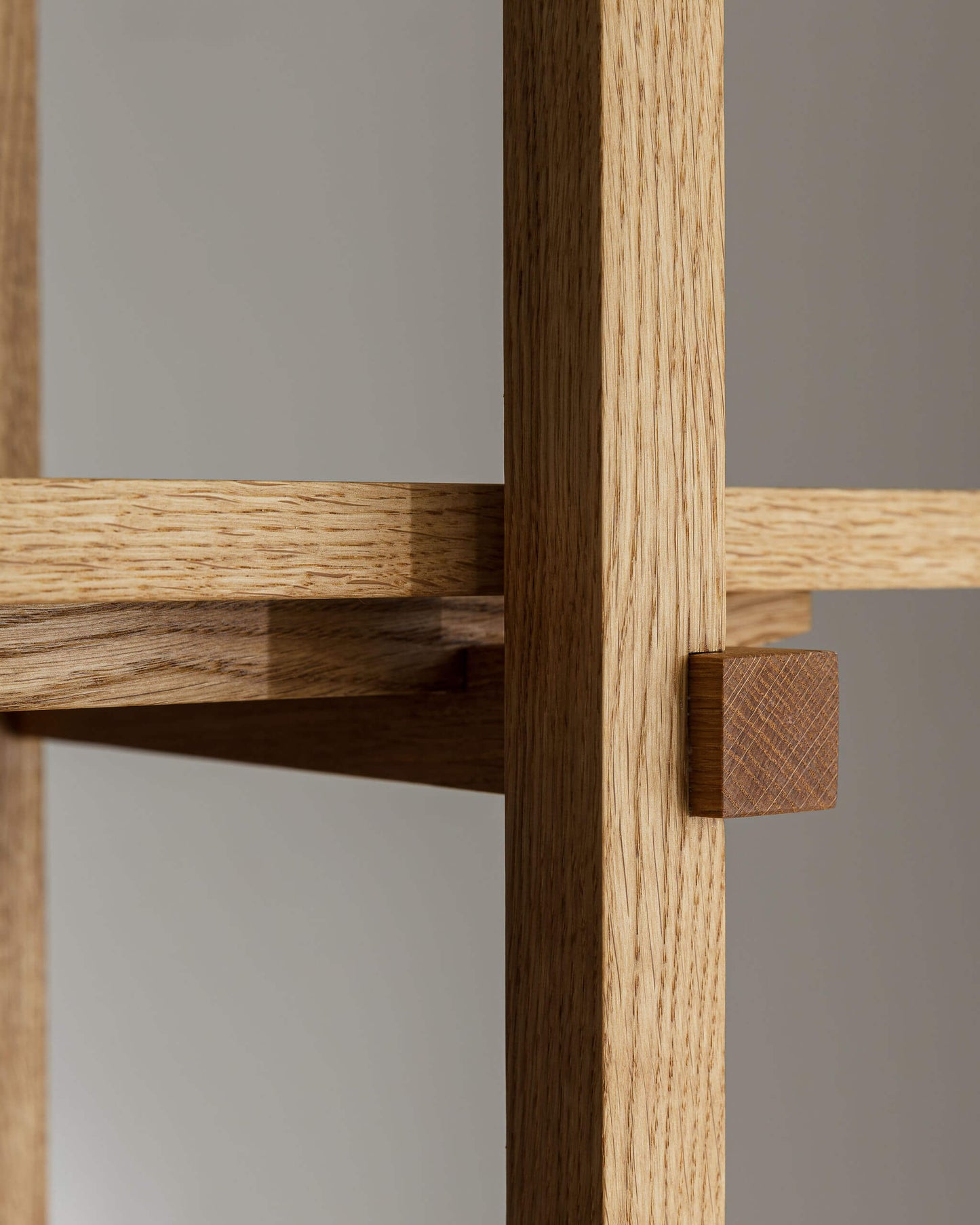 'Stockwood' Solid Oak Shelving Unit