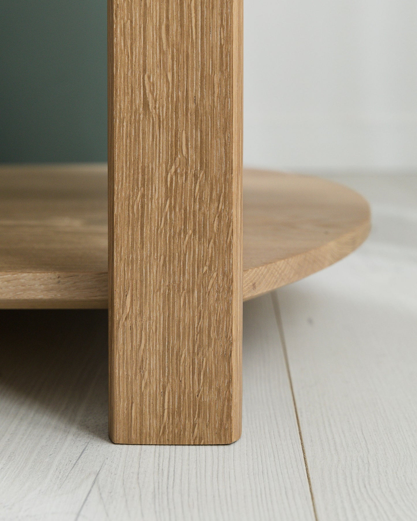 'Pennywell' Oak Coffee Table With Shelf