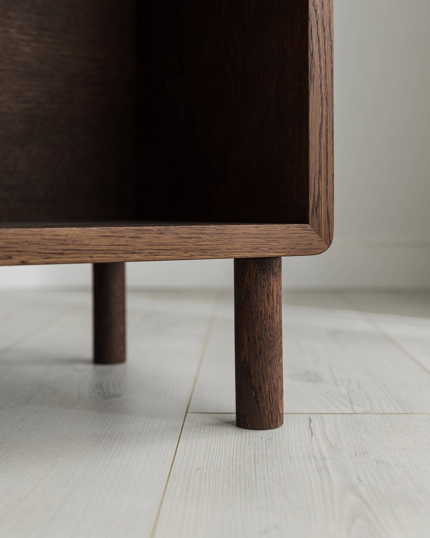 READY TO SHIP 'Claremont MEDIA' Solid Oak Media Unit With Hi-Fi And Vinyl Storage (Copy)