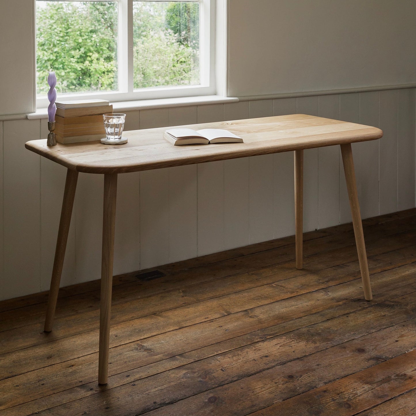 SALE - READY TO SHIP 'Bellevue' Solid Oak Desk