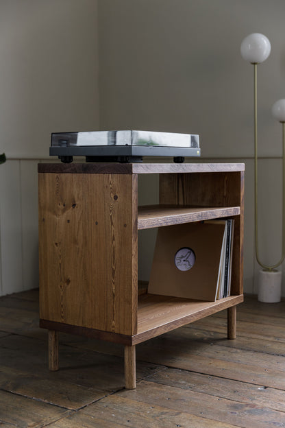 READY TO SHIP 'Augustine' Record Player Stand