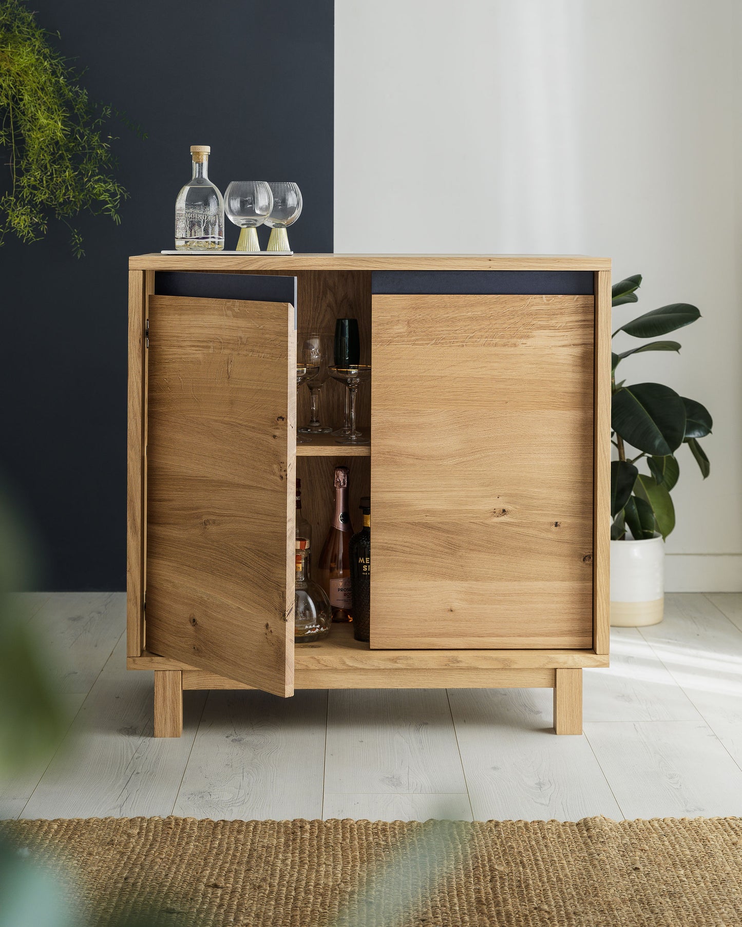 'Agnes' Oak Cabinet