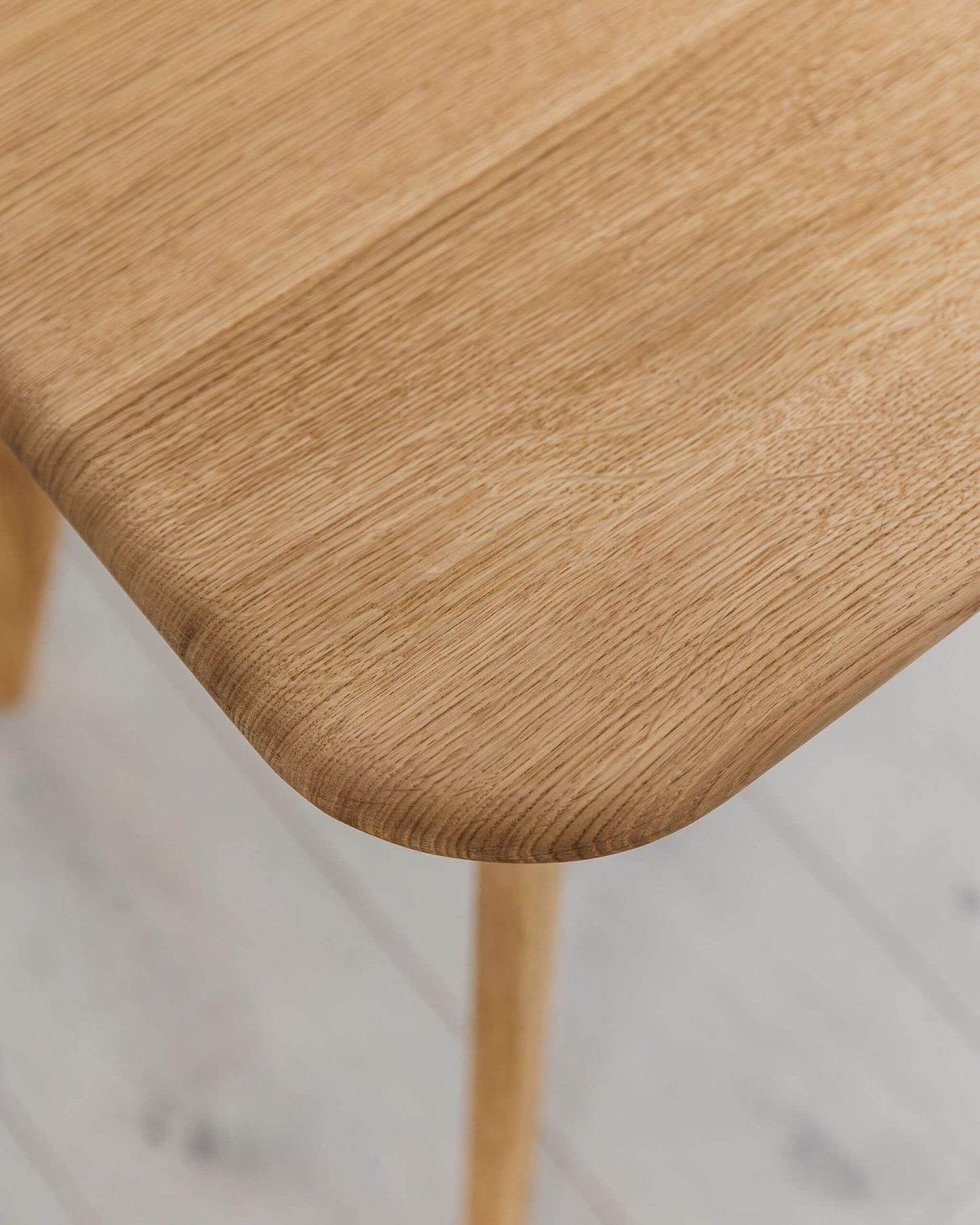 'Bellevue' Solid Oak Desk With Rounded Corners