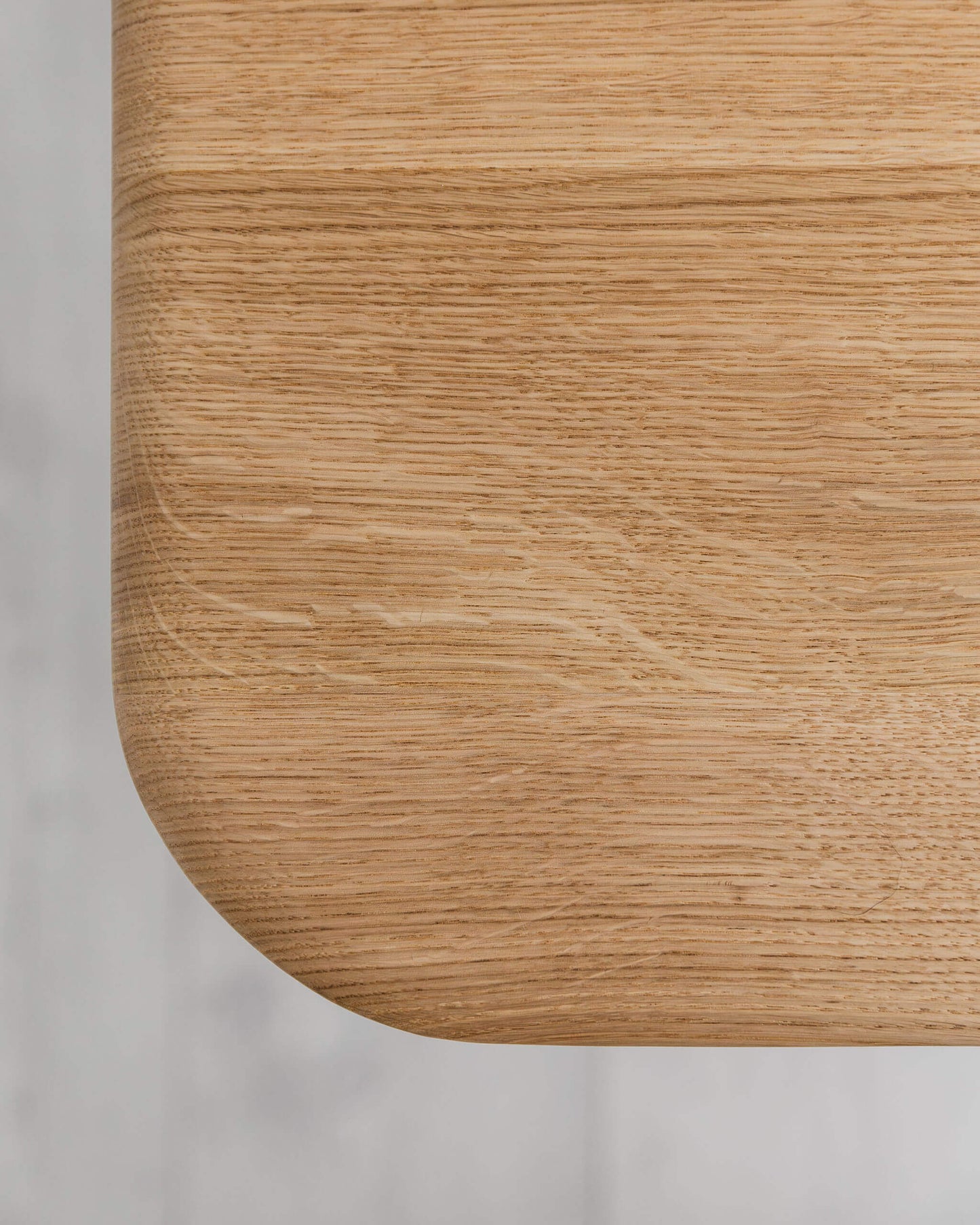 'Bellevue' Solid Oak Desk With Rounded Corners