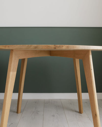 'Haymarket' Round Dining Table, Handmade From Sustainably Sourced Solid Oak