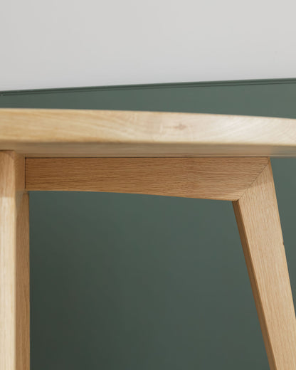 'Haymarket' Round Dining Table, Handmade From Sustainably Sourced Solid Oak