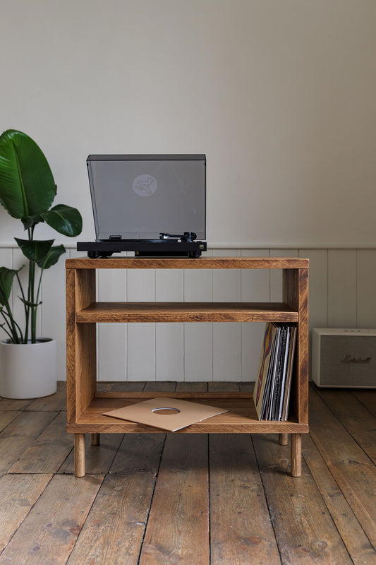 READY TO SHIP 'Augustine' Record Player Stand