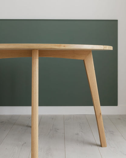 'Haymarket' Round Dining Table, Handmade From Sustainably Sourced Solid Oak