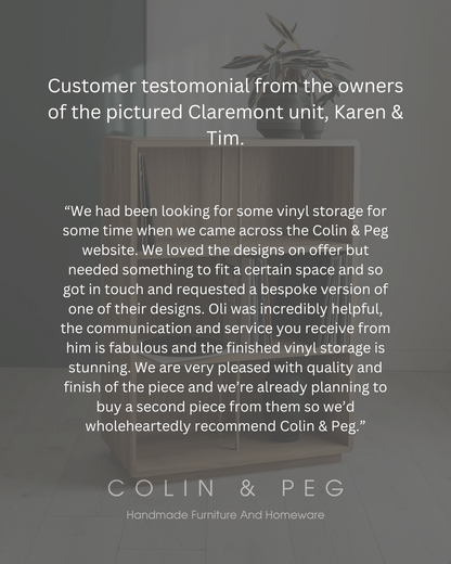 Customer Testimonial Claremont 3/2